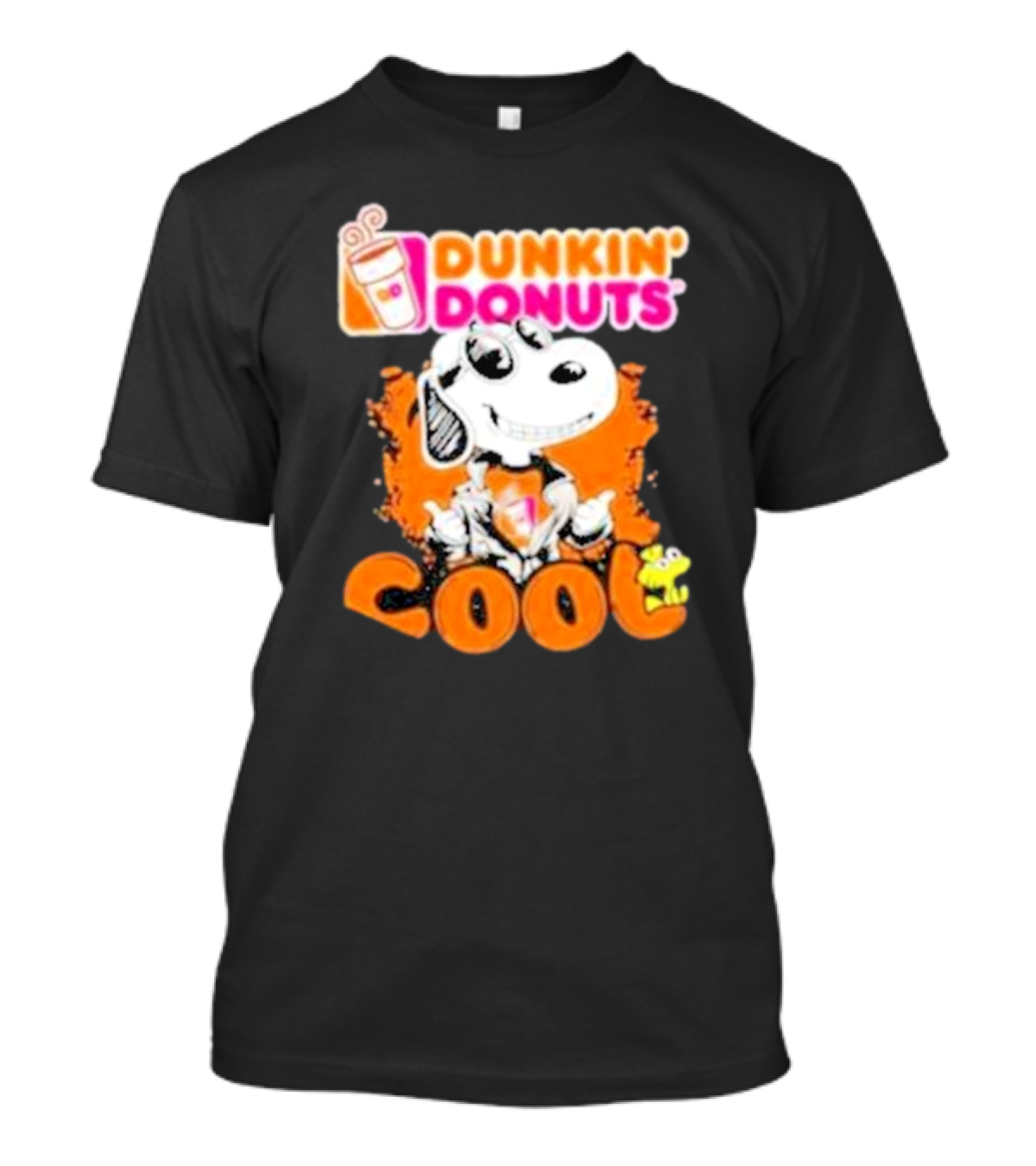 Snoopy Woodstock Dunkin' Donuts Cool T-Shirt
