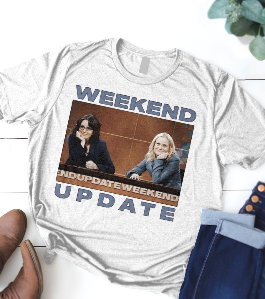 Tina Fey Amy Poehler Weekend Update T-Shirt