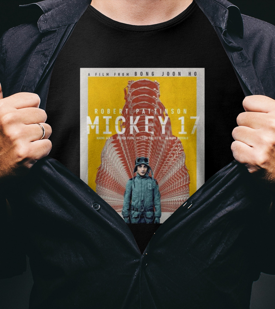 A Film From Bong Joon Ho Robert Pattinson Mickey 17 T-Shirt
