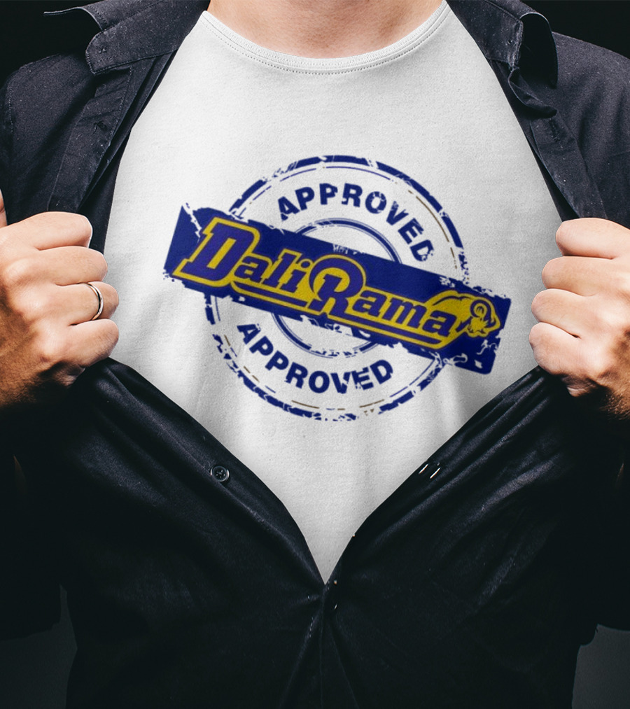 Approved Dali Rama Los Angeles Rams NFL T-Shirt