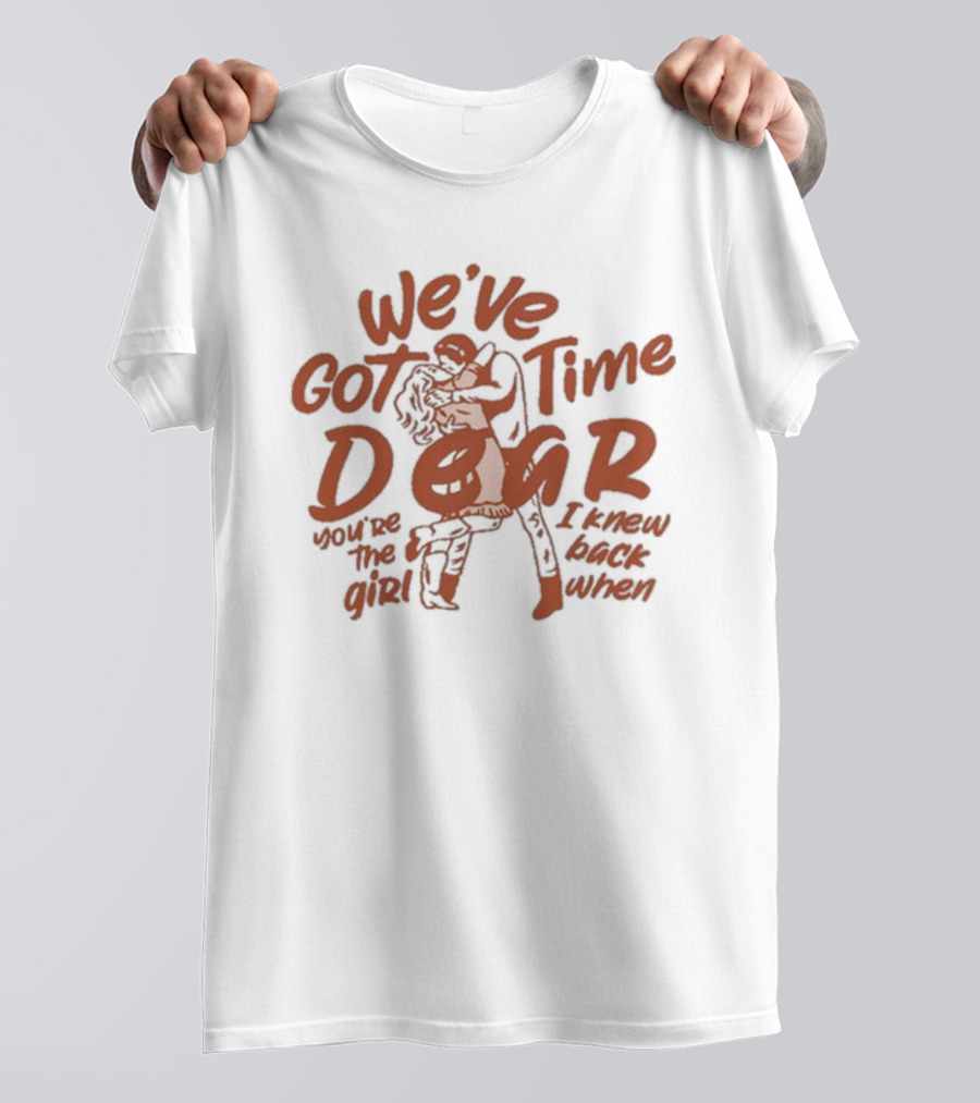 We’ve Got Time Dear You’re The Girl I Knew Back When Charles Wesley Godwin Women’s All Again T-Shirt