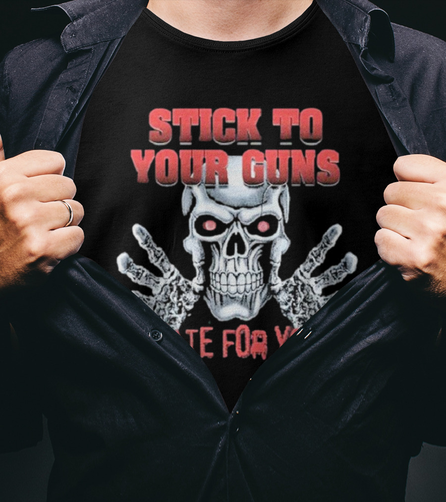 Stick To Your Guns Hate For You H84U Skull T-Shirt