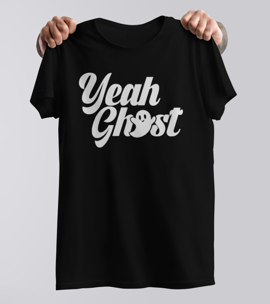 Yeah Ghost Handsome Podcast Ghost T-Shirt