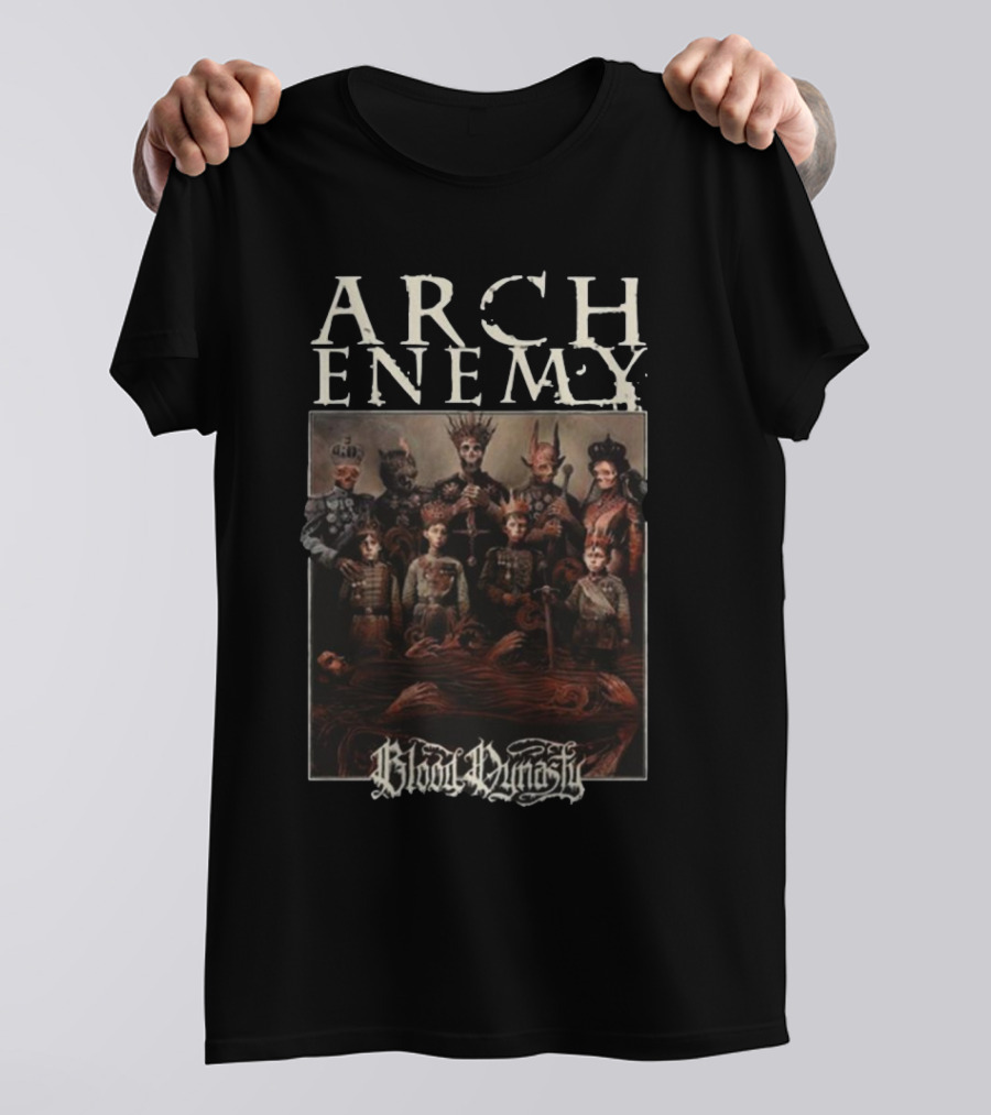 ARCH ENEMY BLOOD DYNASTY Gothic Fantasy Group T-Shirt