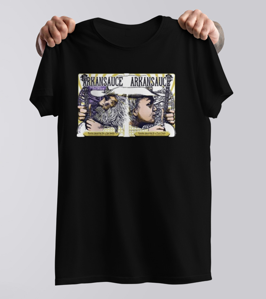 Arkansauce NYE Show At George's Majestic Lounge Fayetteville AR Dec 30-31 T-Shirt