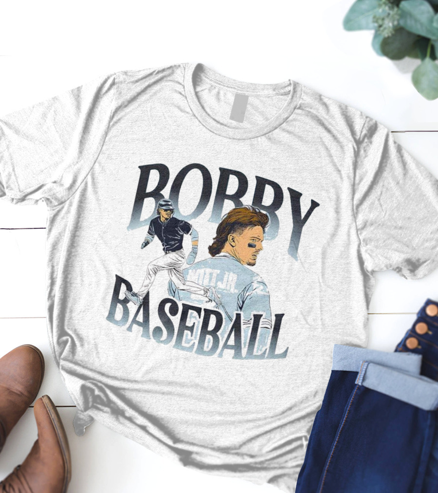 Bobby Witt Jr. Kansas City Royals Baseball Signature T-Shirt