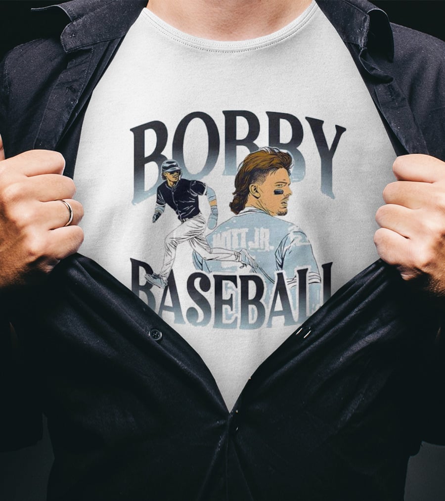Bobby Witt Jr. Kansas City Royals Baseball Signature T-Shirt