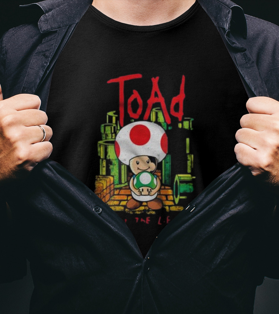 Toda Got The Life Toad New Arrival Dracula Byte T-Shirt