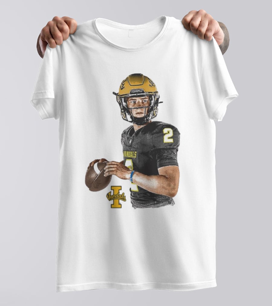 Idaho Vandals Football Player Jack Layne T-Shirt