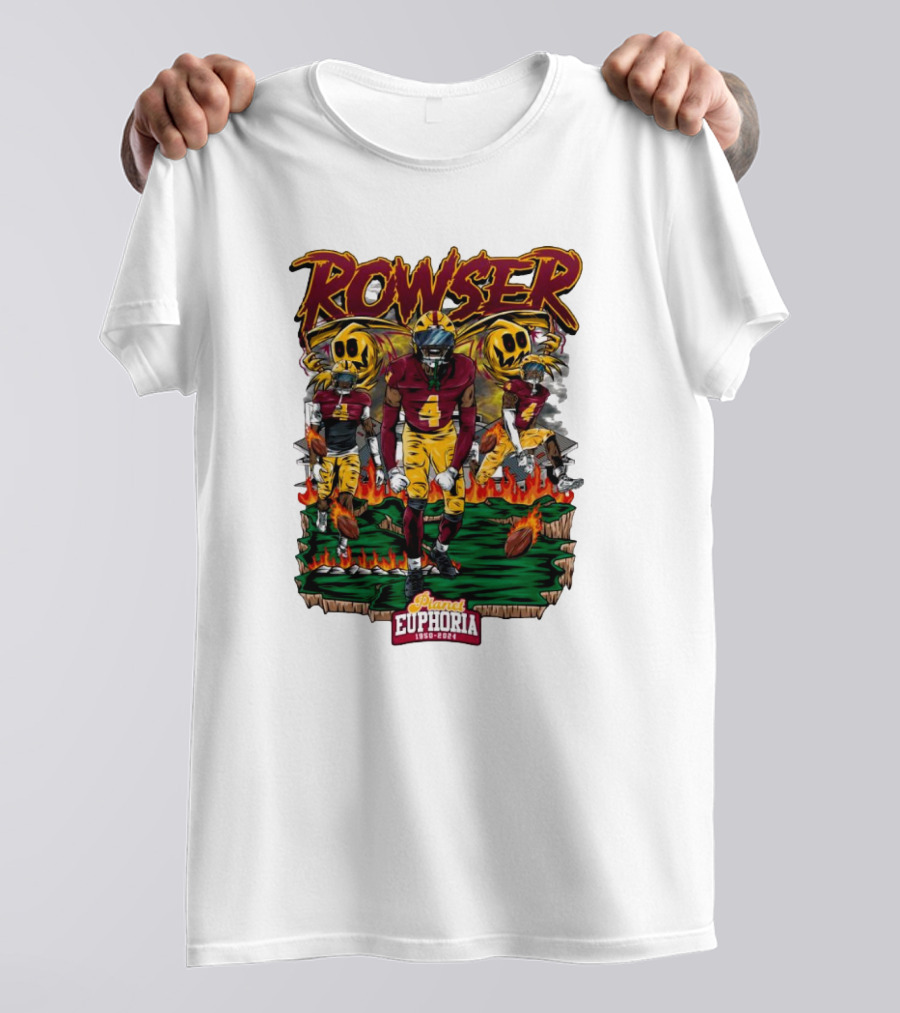 Rowser Arizona State Sun Devils Planet Euphoria 1980-2004 T-Shirt