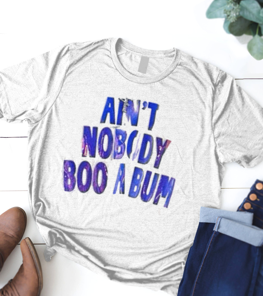 New York Yankees MLB Yankees Girl Ain't Nobody Boo A Bum T-Shirt