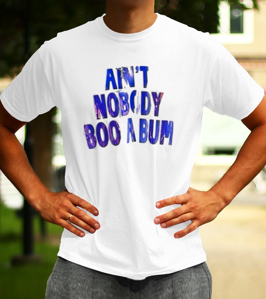 New York Yankees MLB Yankees Girl Ain't Nobody Boo A Bum T-Shirt