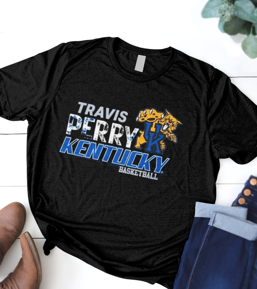 Travis Perry Kentucky Wildcats UK Basketball T-Shirt