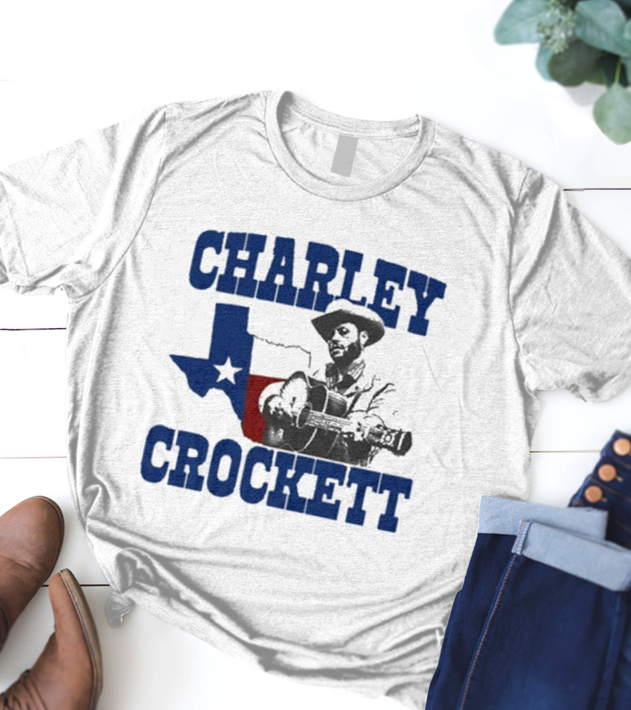 Charley Crockett Texas Cowboy Music Legend T-Shirt