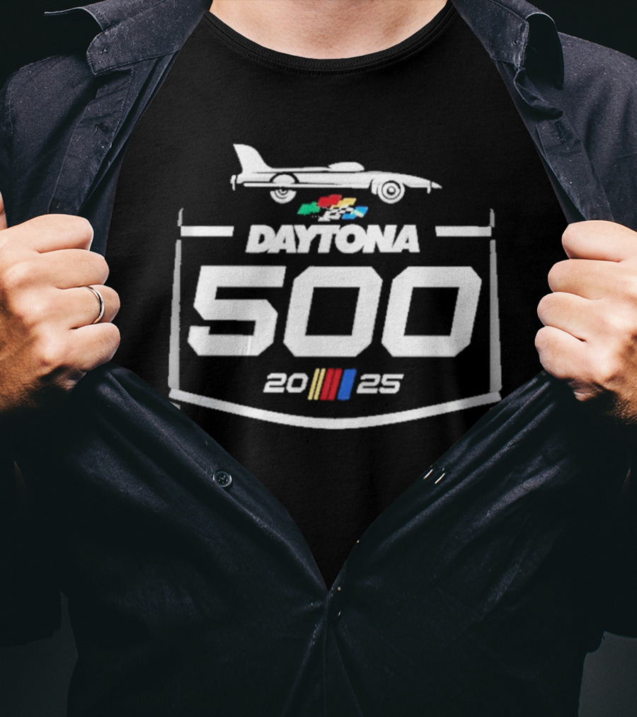 Daytona International Speedway 2025 Daytona 500 Racing Legends Iconic Event T-Shirt