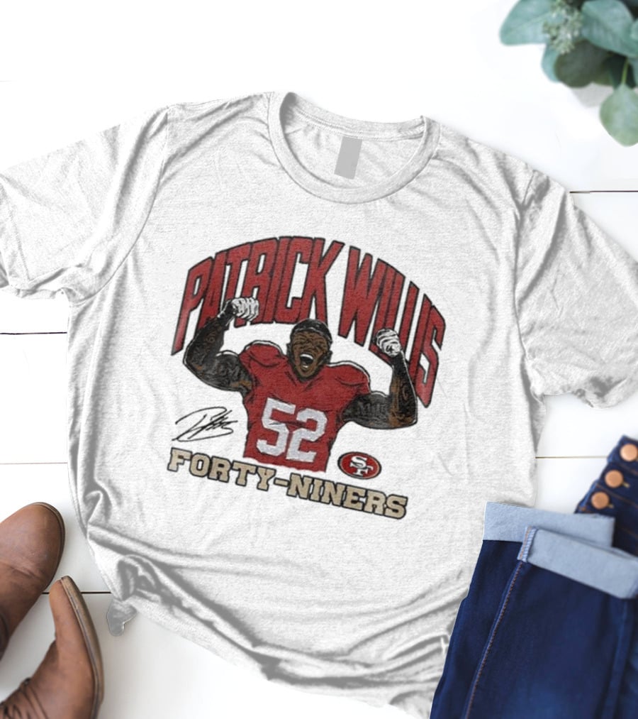 Patrick Willis San Francisco 49ers Number 52 Forty-Niners T-Shirt