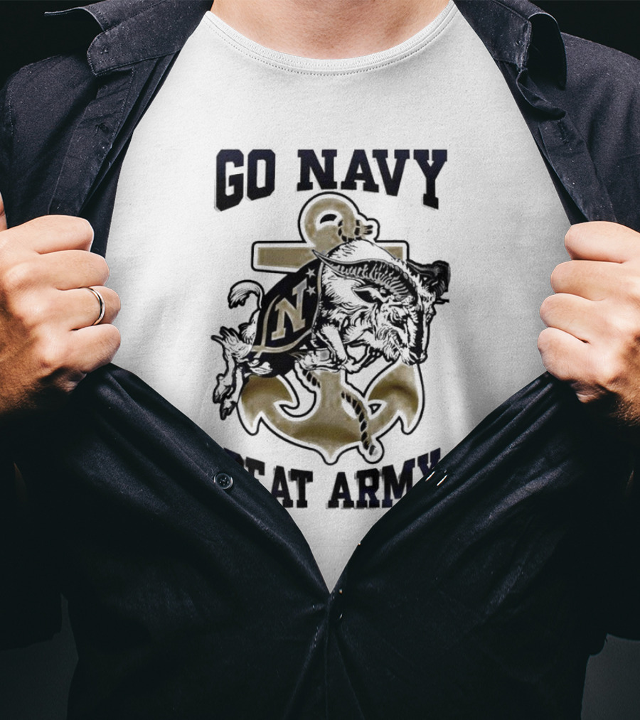 Go Navy Beat Army Midshipmen Football T-Shirt