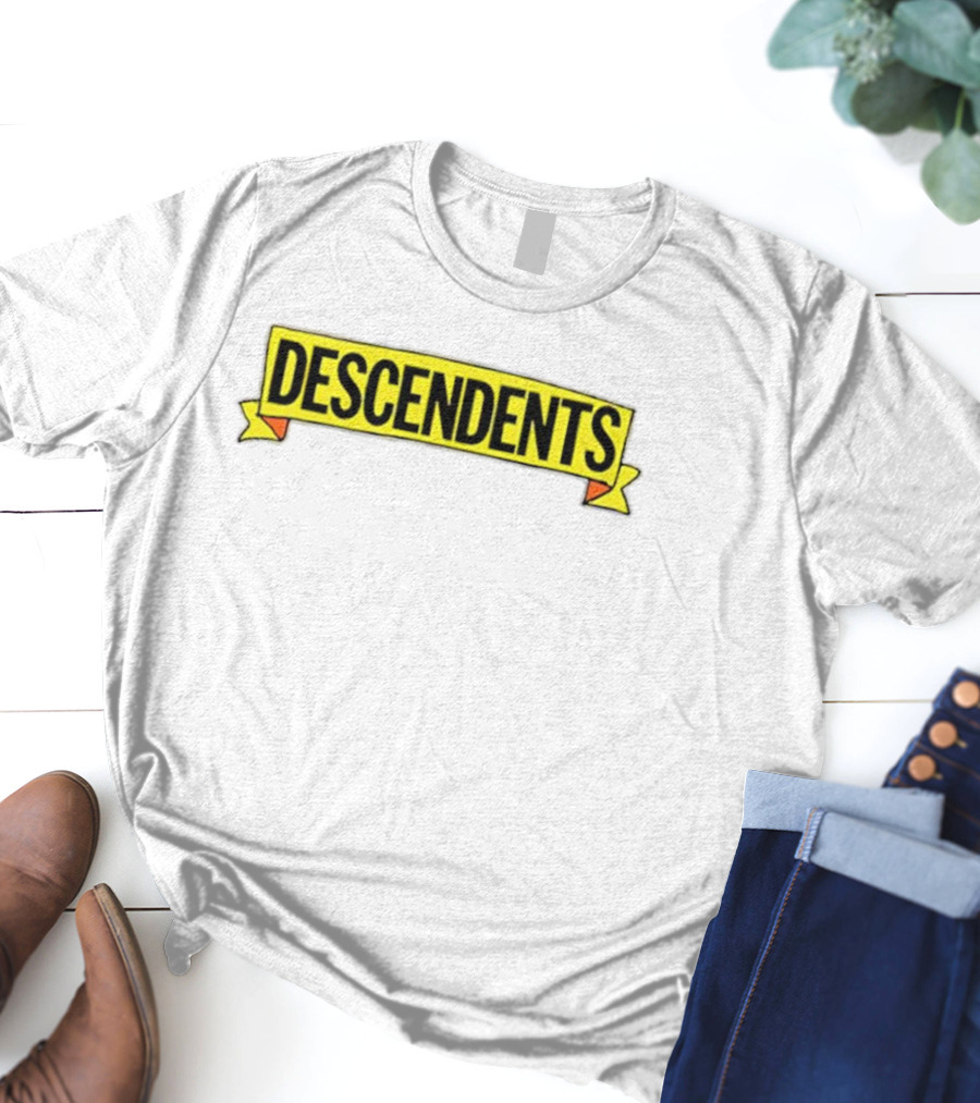 Descendents Day Of The Dork Yellow Logo Band Name T-Shirt