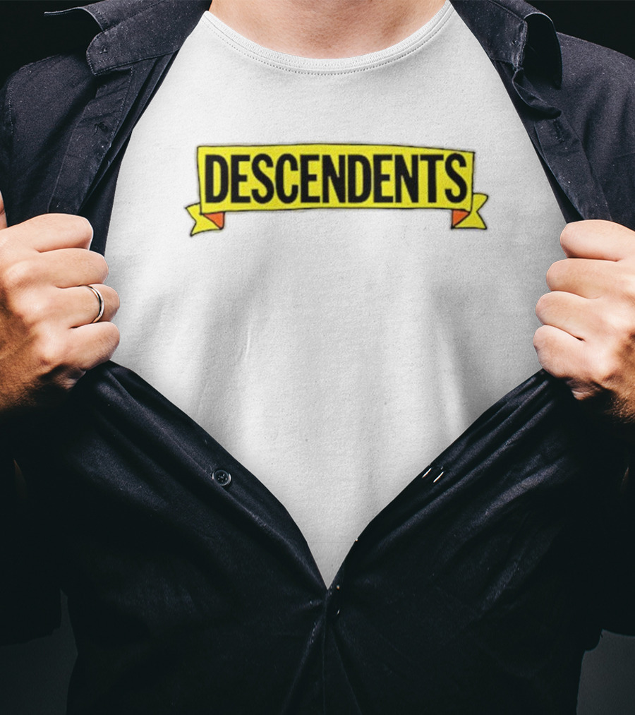 Descendents Day Of The Dork Yellow Logo Band Name T-Shirt