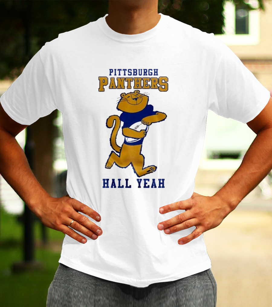 Pittsburgh Panthers Hall Yeah Football Mascot T-Shirt
