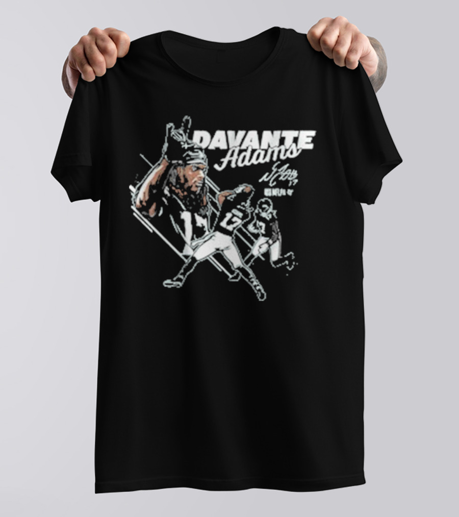 Davante Adams Signature New York Gridiron 17 T-Shirt