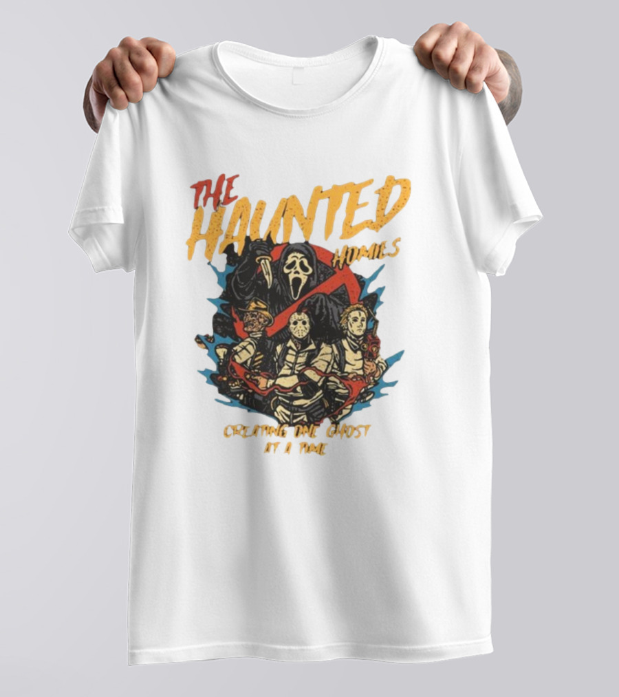 The Haunted Homies Creating One Ghost At A Time T-Shirt