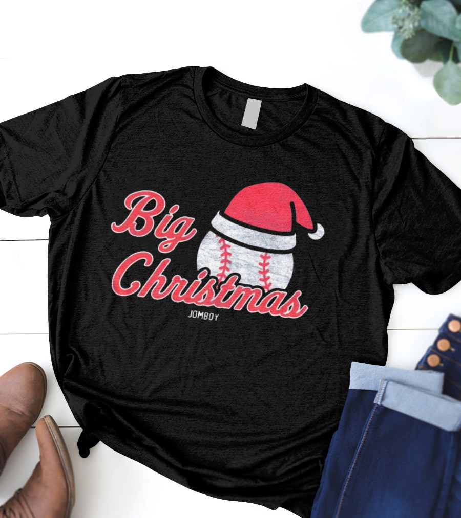 Big Christmas Cleveland Guardians MLB Baseball Jomboy T-Shirt