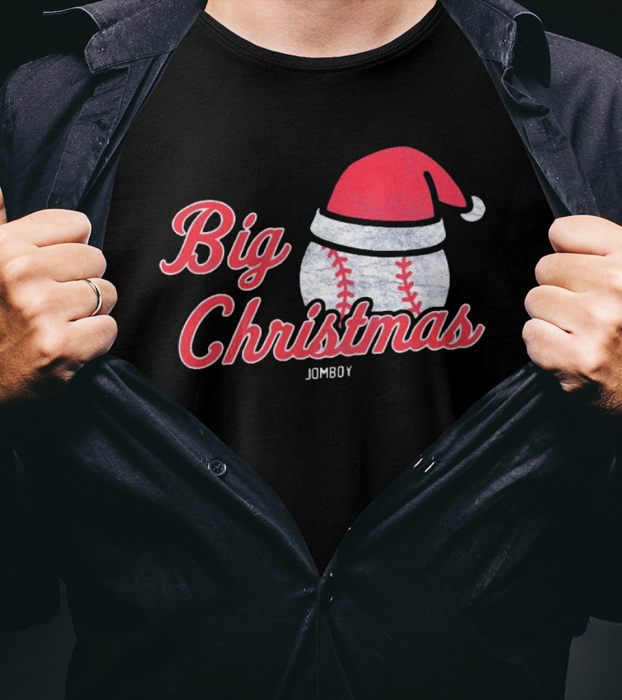 Big Christmas Cleveland Guardians MLB Baseball Jomboy T-Shirt