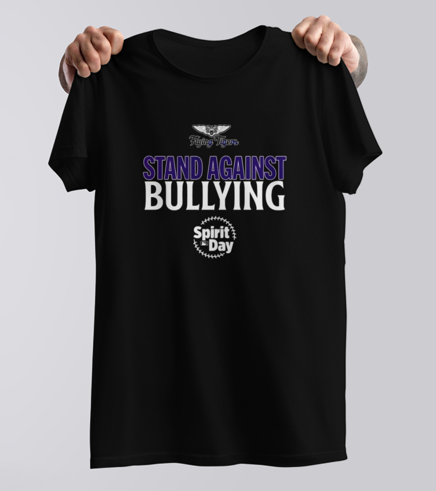 Flying Tigers Stand Against Bullying Spirit Day T-Shirt