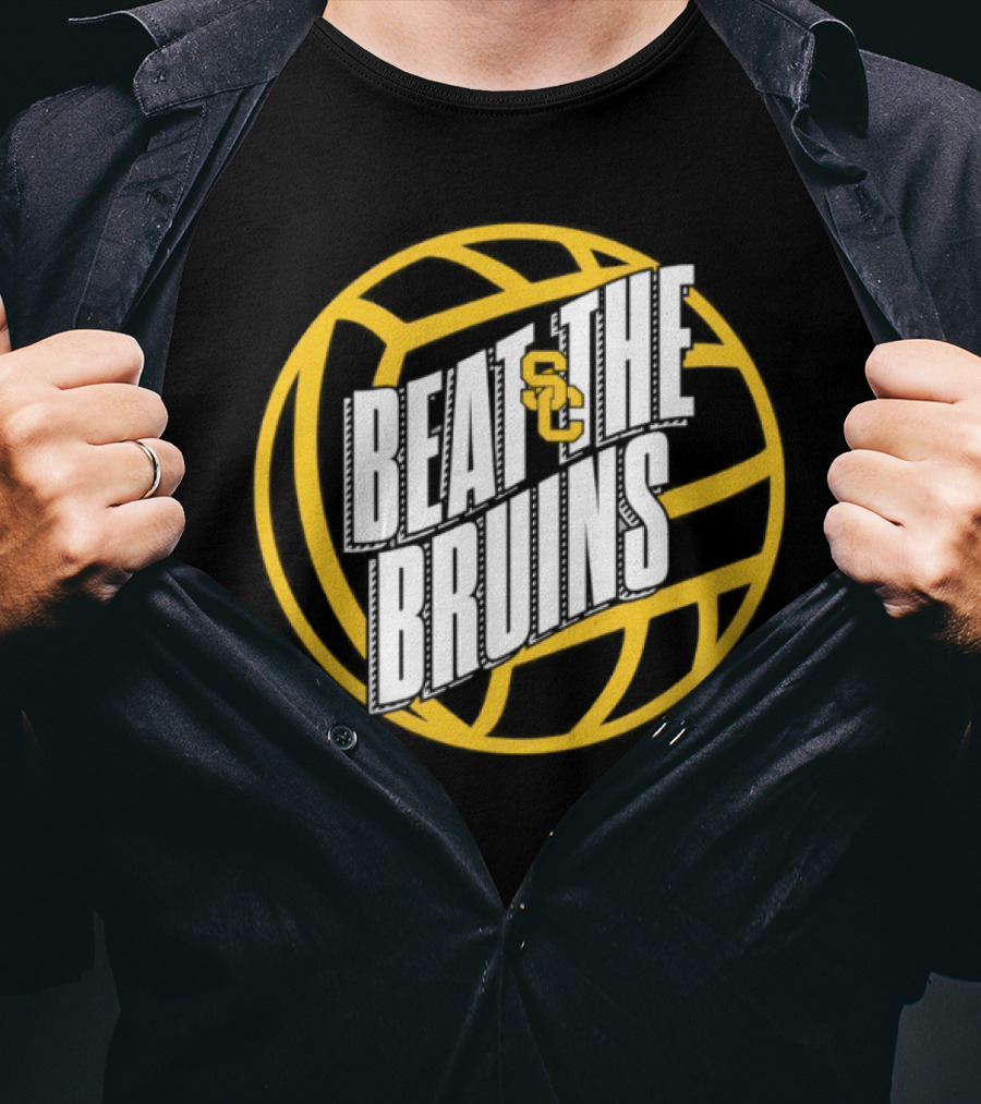 USC Beat The Bruins With Basketball T-Shirt