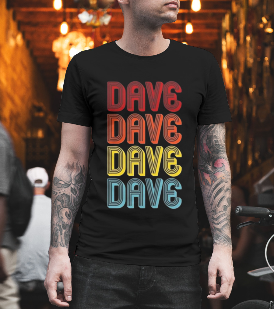Julia Roberts Wearing Dave Dave Dave Dave Retro T-Shirt