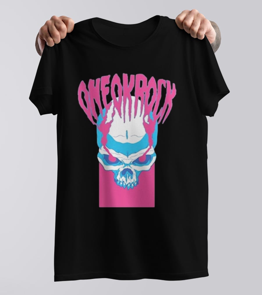 ONE OK ROCK Skull Neon T-Shirt