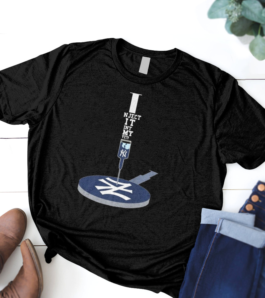New York Yankees ALCS Inject It Into My Veins Syringe T-Shirt