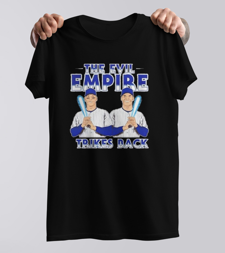 The Evil Empire Strikes Back Yankees Players With Glowing Bats T-Shirt