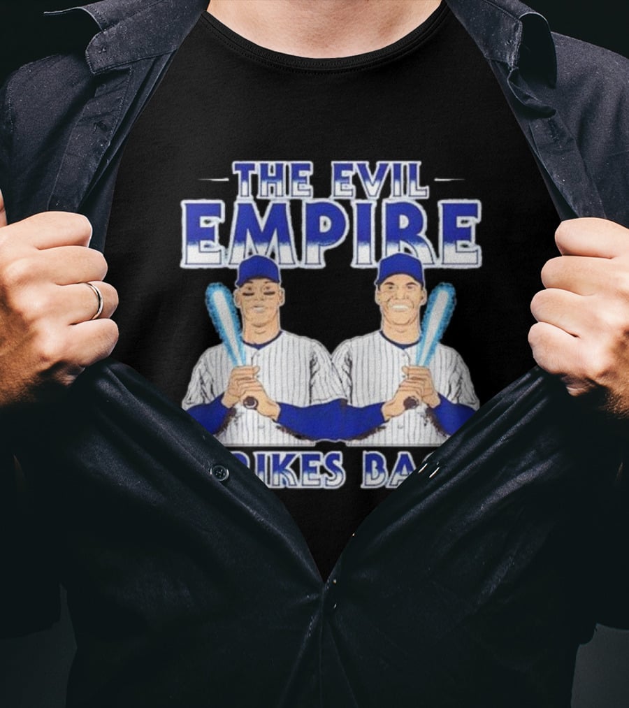 The Evil Empire Strikes Back Yankees Players With Glowing Bats T-Shirt