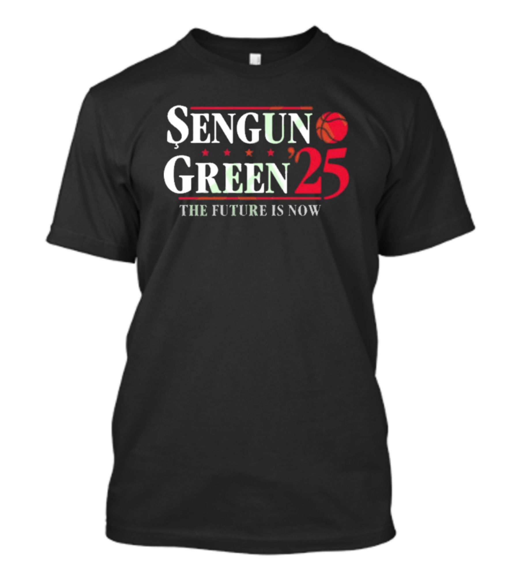 Sengun Green ’25 The Future Is Now Basketball Houston Rockets T-Shirt