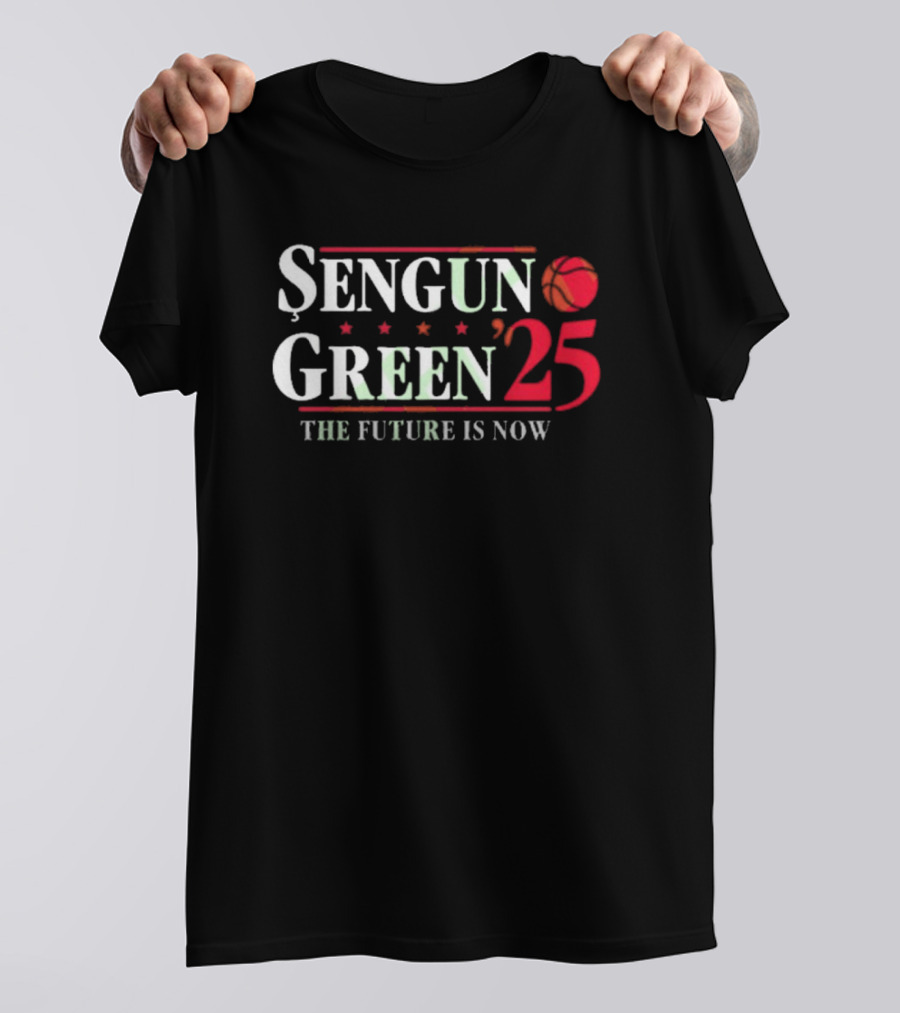 Sengun Green ’25 The Future Is Now Basketball Houston Rockets T-Shirt