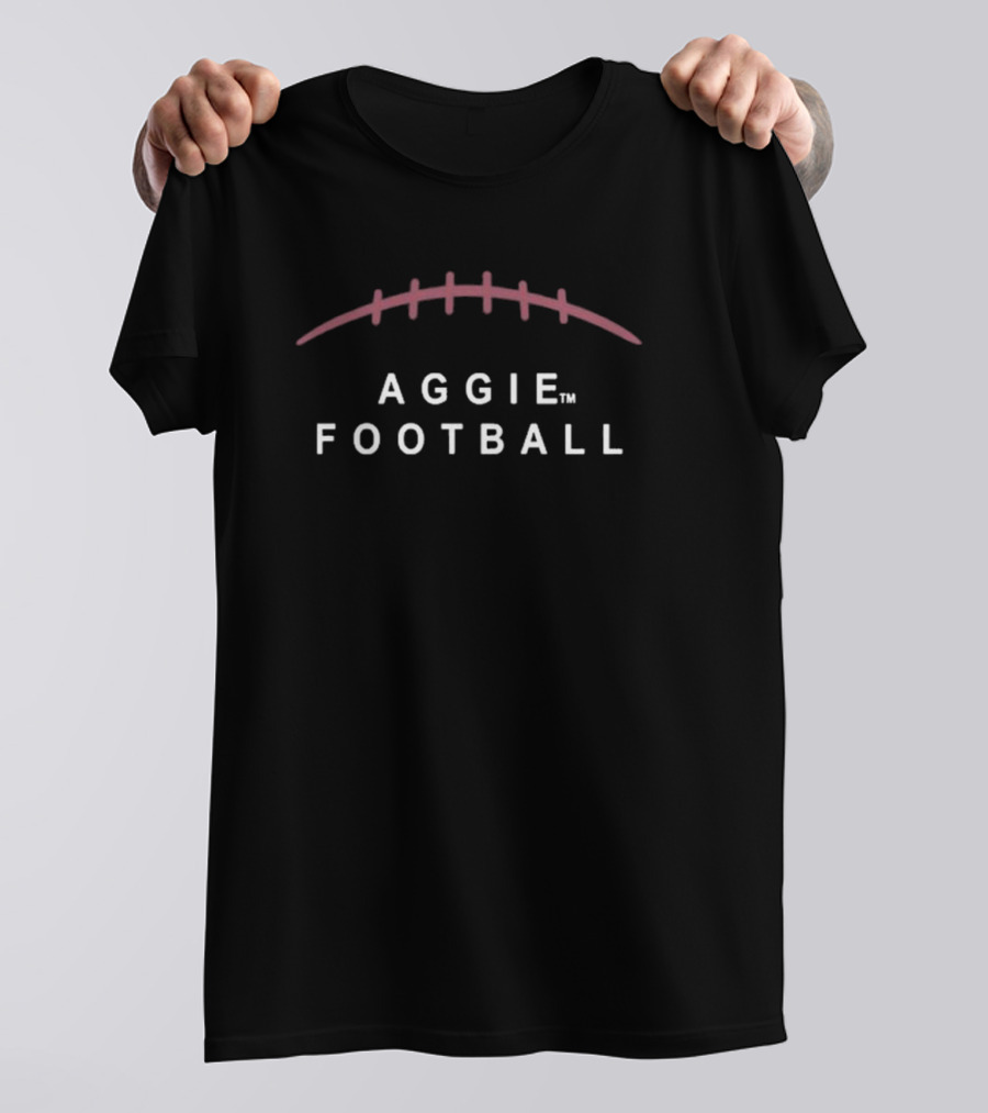 Texas A&M Aggie Football NCAA Stitching T-Shirt