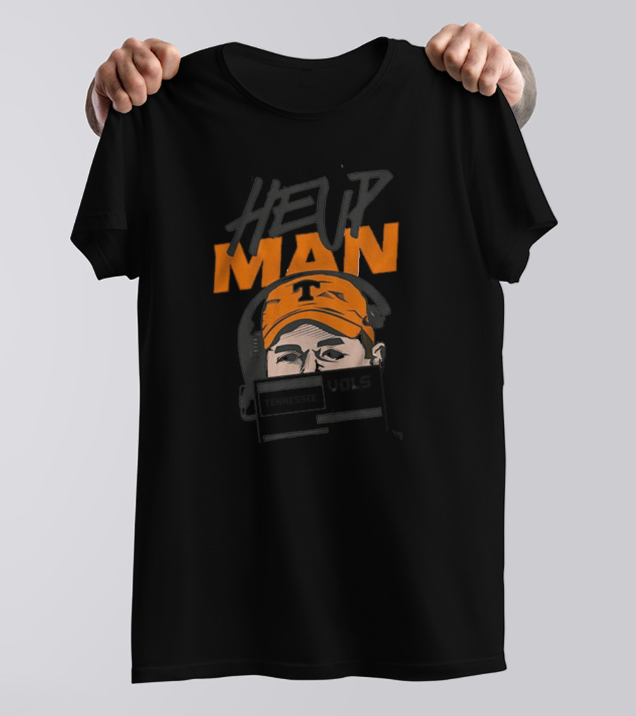 Heup Man Tennessee Vols Football Josh Heupel T-Shirt