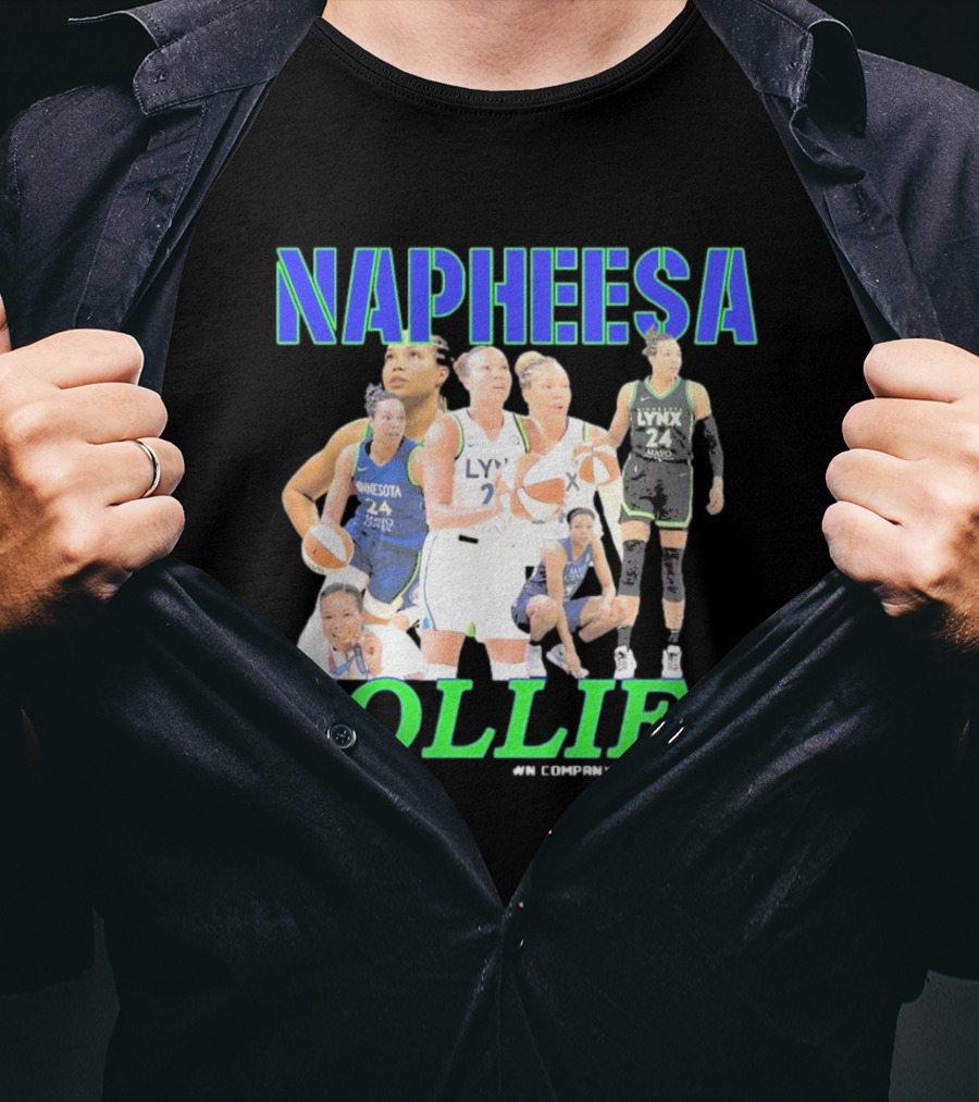 Napheesa Collier Minnesota Lynx WNBA The Homegrown Company Collage T-Shirt