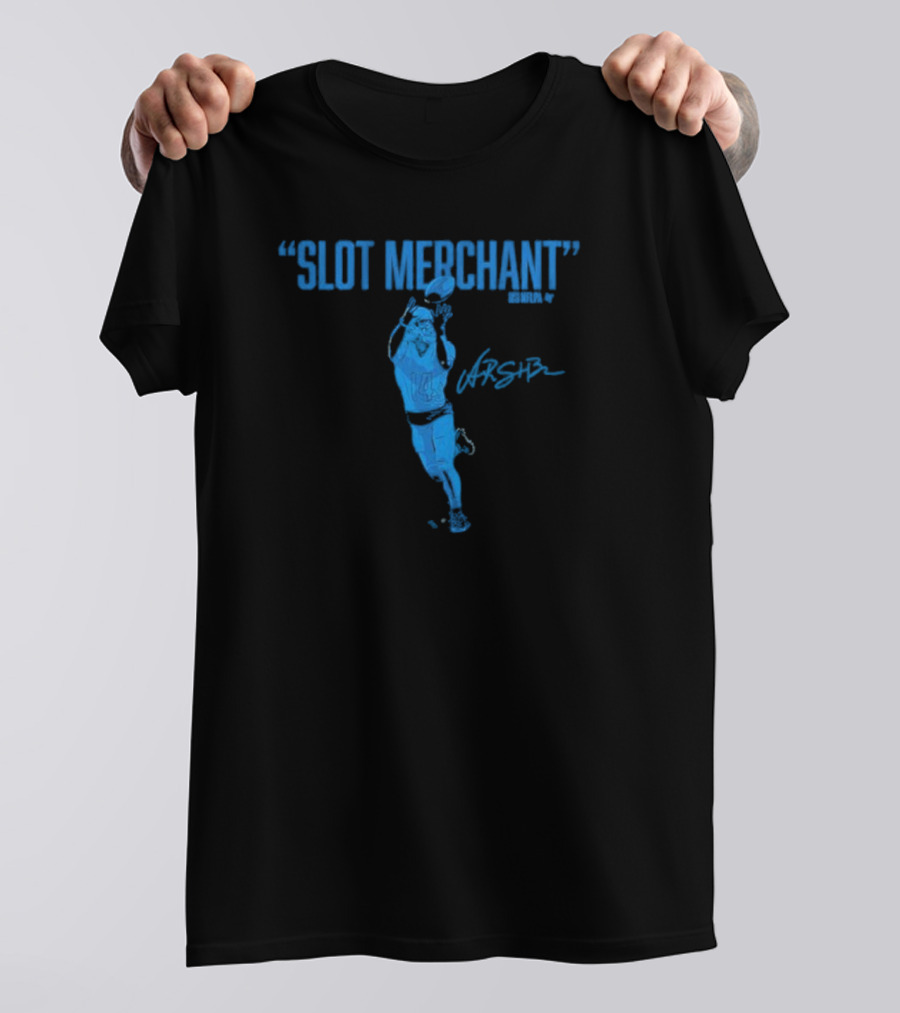 Slot Merchant Amon-Ra St. Brown Signature Catch T-Shirt