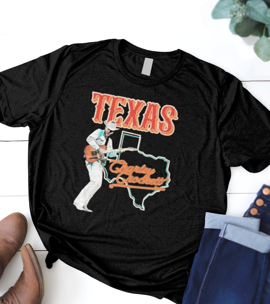 Texas Charley Crockett Cowboy Music T-Shirt