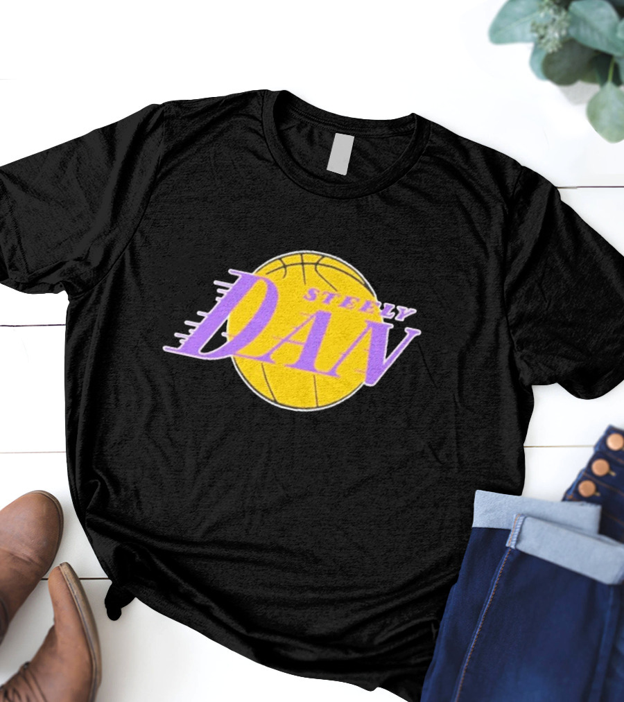 Steely Dan Lakers Basketball T-Shirt