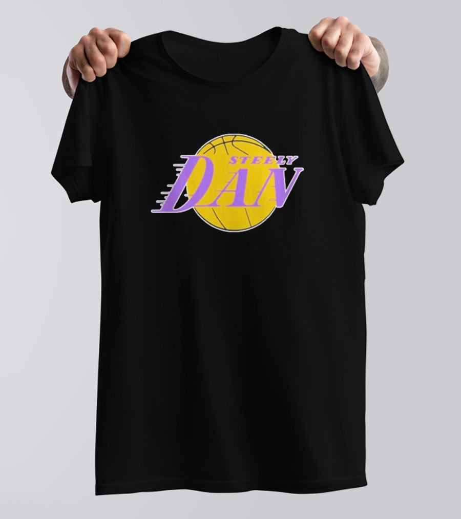 Steely Dan Lakers Basketball T-Shirt