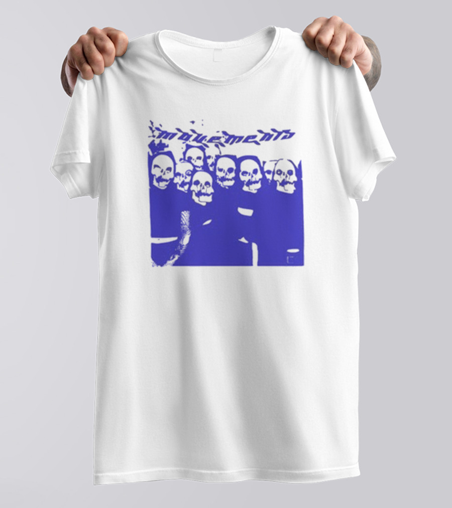 Movements Skeleton Mask Group Afraid To Die T-Shirt