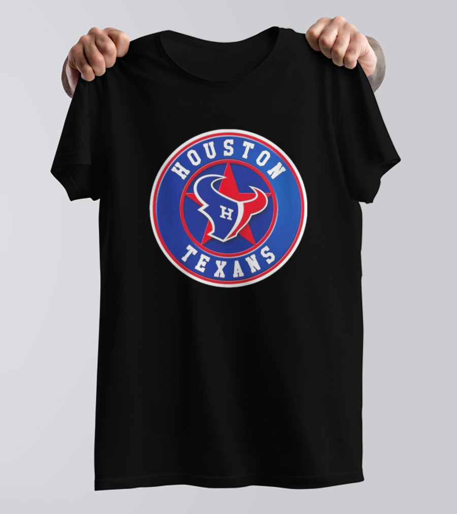 NFL MLB Houston Texans Astros Logo Mashup T-Shirt