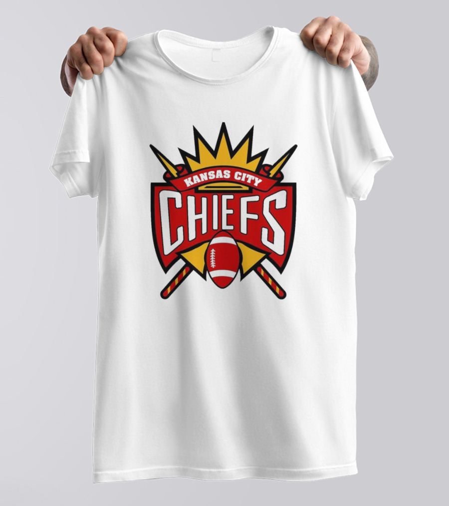 NFL NBA Kansas City Chiefs Sacramento Kings Mashup T-Shirt