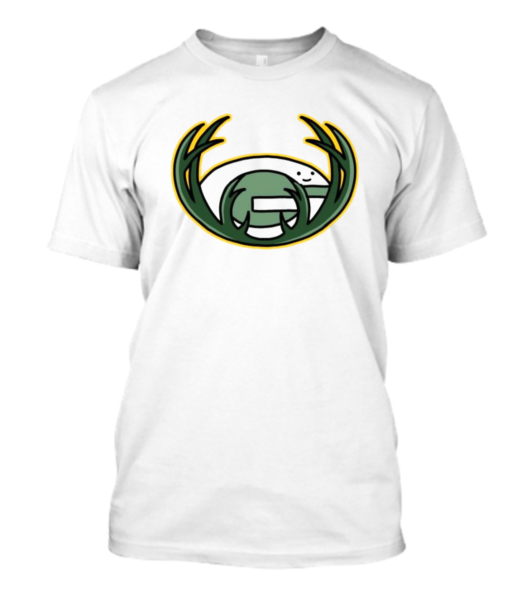 NFL Packers Brewers Logo Mashup Combine T-Shirt
