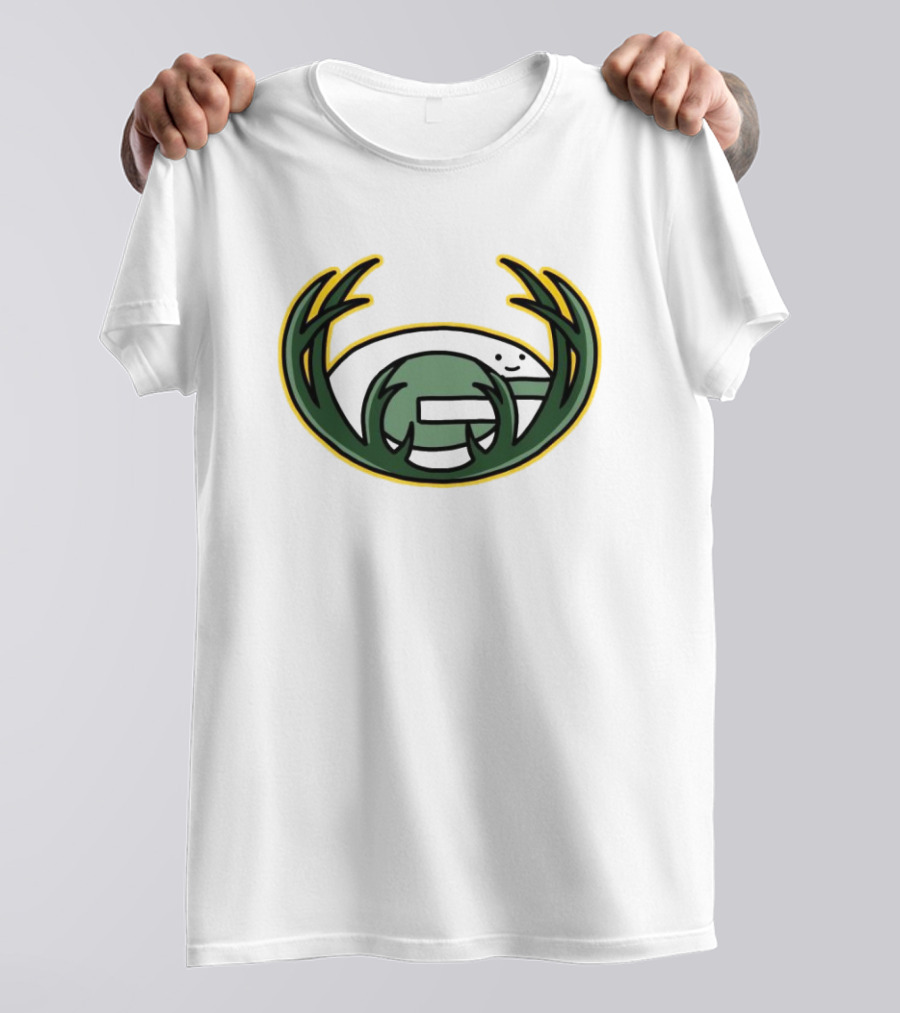 NFL Packers Brewers Logo Mashup Combine T-Shirt