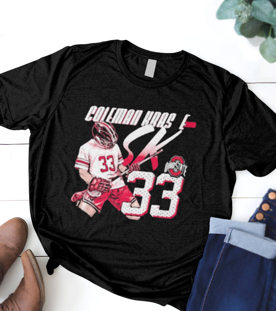Coleman Kraske Ohio State #33 SKI T-Shirt